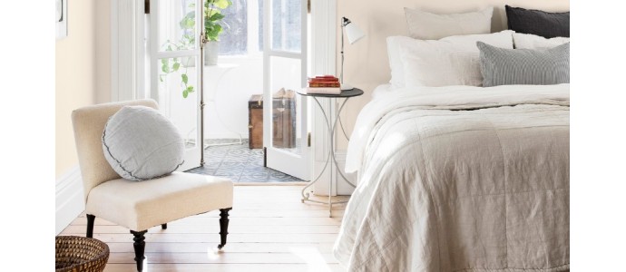 Décorer avec du beige : peinture veloutée biosourcée